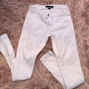Women’s flying monkey white skinny jeans size 26